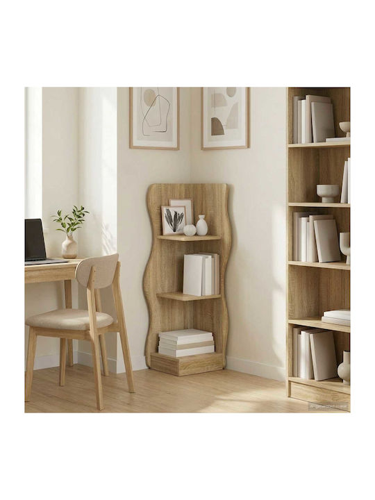 Ecke Bücherregal Sonoma Eiche 34x33x102cm