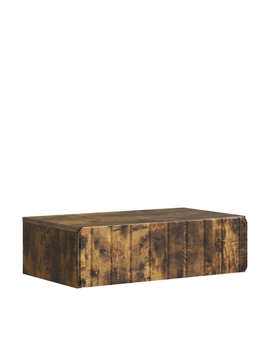Wooden Console Brown Length 59cm x Width 34.5cm...