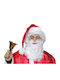 Santa Claus Bells Metal Plastic Handle Maskarata AX001230