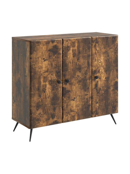 Wooden Sideboard Brown 89x34.5x80cm