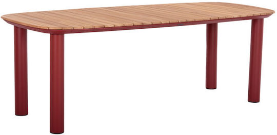 Τραπεζαρίας Κοκκινο 220x100x75εκ. Τραπεζαρίας Κοκκινο 220x100x75εκ.