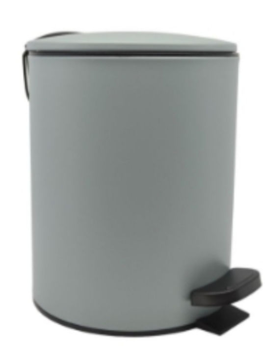 Ankor Inox Bathroom Bin Soft Close 5l Green