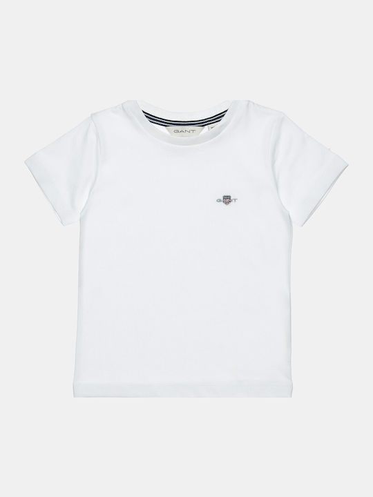 Kids Short-sleeved Top White