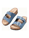 Γυναικεία Σανδάλια Flatforms Μπλε