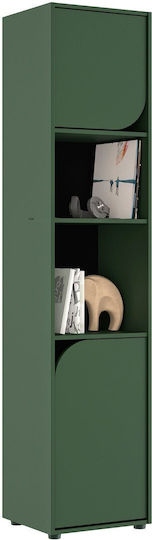 EpiploStyle Kinder Bücherregale, Schränke & Regale Boden Holz Grüne 45x40x200cm