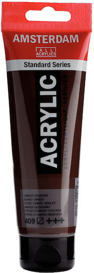 Royal Talens Акрилна Боя 120ml Amsterdam Burnt Umber 3 Броя Продуктът Се Продава На Единични Бройки