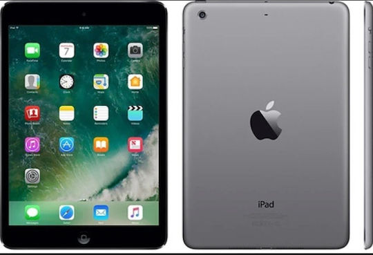 Apple iPad Mini 2 7.9" Refurbished Tablet με Wi-Fi (1GB/64GB) Grade A Space Gray