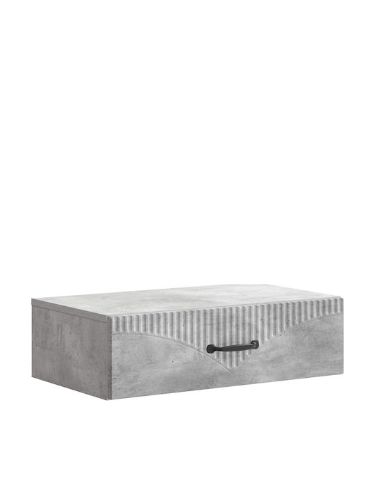 Wooden Console Gray 59x34.5x17 cm