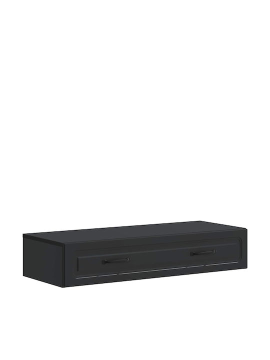 Wooden Console Black 87.5x34.5x17 cm