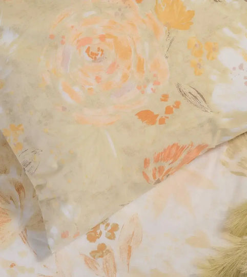 Melinen Anabelle Σετ Μαξιλαροθήκες Beige 50x70εκ.