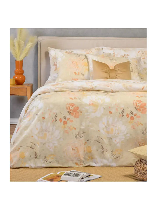 Melinen Anabelle Σετ Σεντόνια Διπλά με Λάστιχο 150x200+32εκ. 4 (4τμχ)