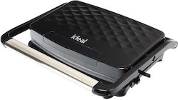 Ideal IK1700 1600W για 2 Τοστ Μαύρη Ideal IK1700 1600W για 2 Τοστ Μαύρη