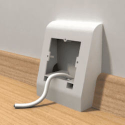 PVC Плинтус Socket Outlet Lm55