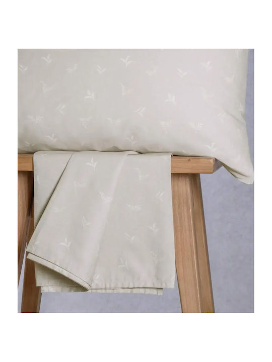 Melinen Spring Set Bed Sheet With 1 Pillowcase ...