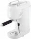 Espresso Coffee Machine 1400W Pressure 20bar For Cappuccino White
