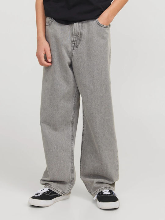 Jack & Jones Детски Дънков Панталон Сив