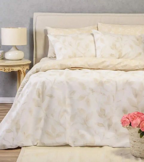 Melinen Perl Bettlaken Set Übergröße mit Gummibettlaken 160x200+32cm 4 Stück