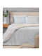 Melinen Sienna Set Cearceafuri de Pat Super Dublu cu Elastic 160x200+32cm 4 Bucăți