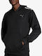Herren Sweatshirt mit Kapuze Schwarz