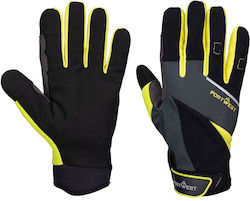 Portwest Safety Gloves Black Polyurethane