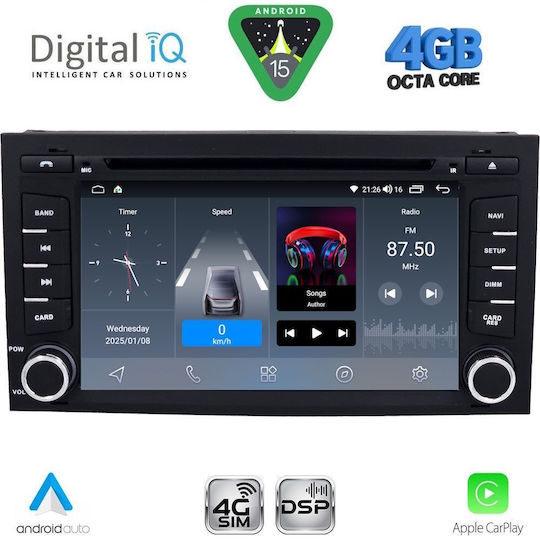 Digital IQ Car Audio System for Seat Leon / Ibiza 2015-2017 with Touch Screen 7" DIGITAL IQ BLG 447 CPA
