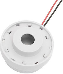 Buzzer Συνεχούς Τόνου 12 24v 3d3120l Λευκό