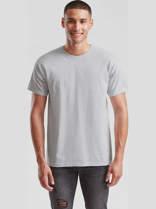 Fruit of the Loom Iconic Ανδρικό Διαφημιστικό T-shirt Κοντομάνικο Grey Melange Fruit of the Loom Iconic Ανδρικό Διαφημιστικό T-shirt Κοντομάνικο Grey Melange
