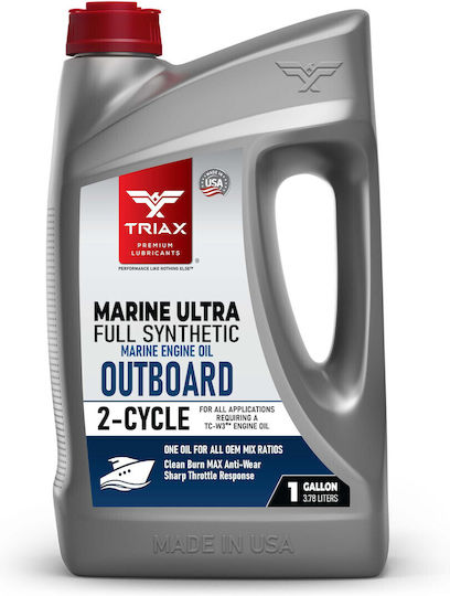 Triax Marine Ultra Outboard Synthetic Boat Oil 2T 3.78lt
