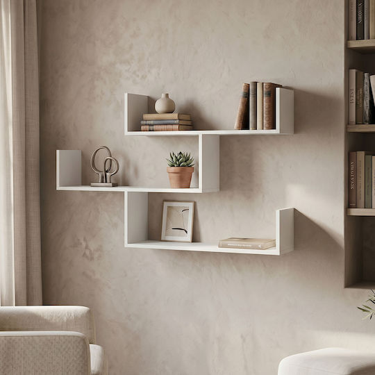 Ράφι Tiber Λευκή 120x22x67εκ.