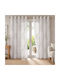 My Home Luxury Window Curtain with Grommets Greige 280x270cm