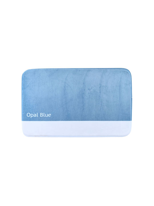 Estia Covoraș De Baie Din Spumă De Memorie 02-40260 Albastru Opal 50x80 Cm