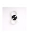VenCore Modern Wall Lamp with Integrated LED and Adjustable White Light Black