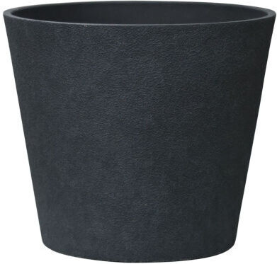 Harmony Skiathos Ghiveci De Flori Negru 40x40x35.5cm