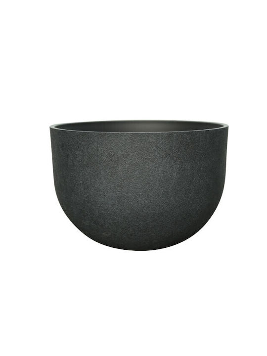 Harmony Mylos Flower Pot Black 55x55x36.5cm