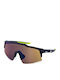 FILA Unisex Sunglasses with Black Frame and Black Mirror Lens