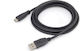 Equip USB 2.0 Cable USB-C male - USB-A Μαύρο 0.3m 128830