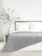 Nima Hotel Blanket King Size Gray 270x270cm