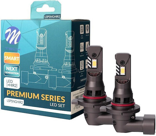 M-Tech Car and Motorcycle Lamps Premium Smart Series H15 Canbus LED 6000K Cold White 12V 35W 2pcs