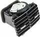 Volkswagen Golf 5 2003-2008 Hinterer Zentraler Luftschacht Schwarz Cs9780/1