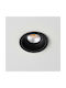 kelvo Metallic Recessed Spot with Built-in LED and Warm White Light White 4x4cm