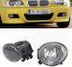 Jom 82769 Προβολείς Ομίχλης Bmw E46 98-05 M-tech Μ3 & E39 1996-2002 M-tech Μ5 Clear 2 Τεμάχια