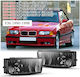 Diederichs 245097 Προβολείς Ομίχλης Bmw 3 E36 90-98 Smoke 2 Τεμάχια