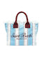 MC2 Colette Stoff Strandtasche Grün