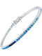 Xrisokosmima Women's Riviera Silver Bracelet with Zircon