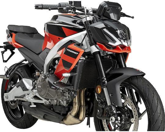 Πλαϊνα Spoilers D12 Matt Black Aprilia Tuono 457 '25-'26 22692j Puig