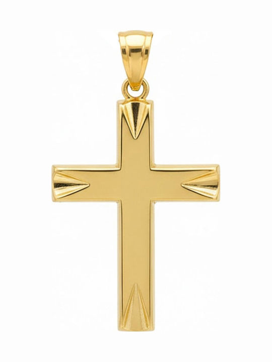 Mertzios.gr Gold Kreuz Ohne Kette