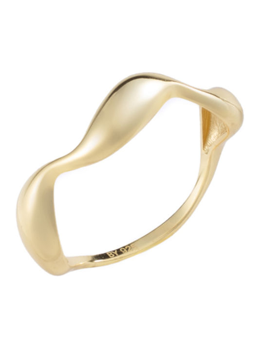 Prince Silvero Women's Silver Gold Plated Spinner Ring