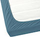 Aglika Aglika Wasserdichtes Überzug für Doppelbett mit Ausgestattet Petrol Blau 160x200cm