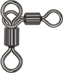 Triple 2 × 3 Fishing Swivel Strong Rotating 360° Triple