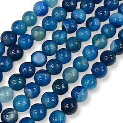 Bead Howlite Blue-Turquoise Stones 10mm